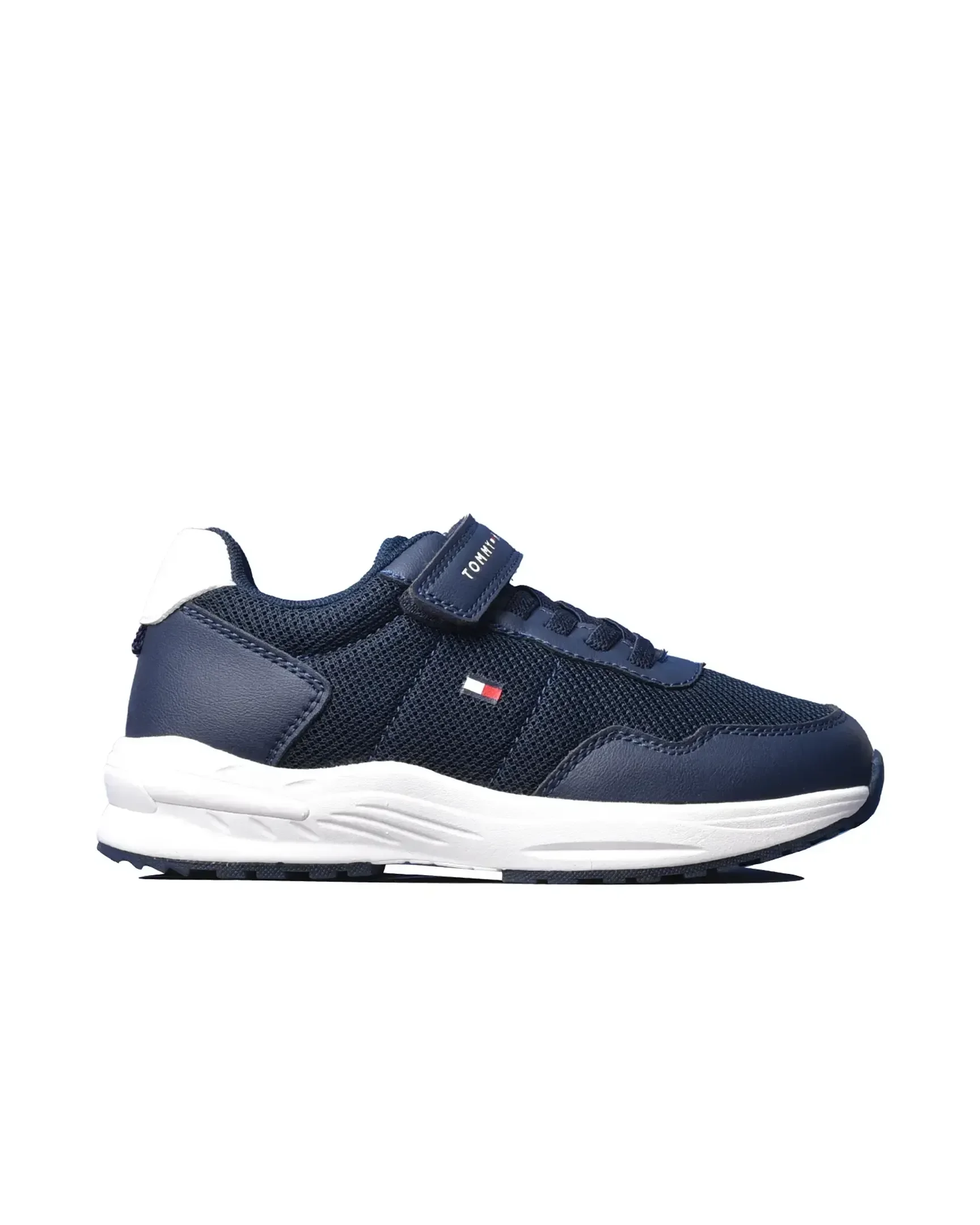 Φωτογραφία προϊόντος: Παιδικά Παπούτσια Tommy Hilfiger Flag Low Cut Lace-Up/Velcro T3X9-33390-1697A Μπλε για μεγάλα παιδιά