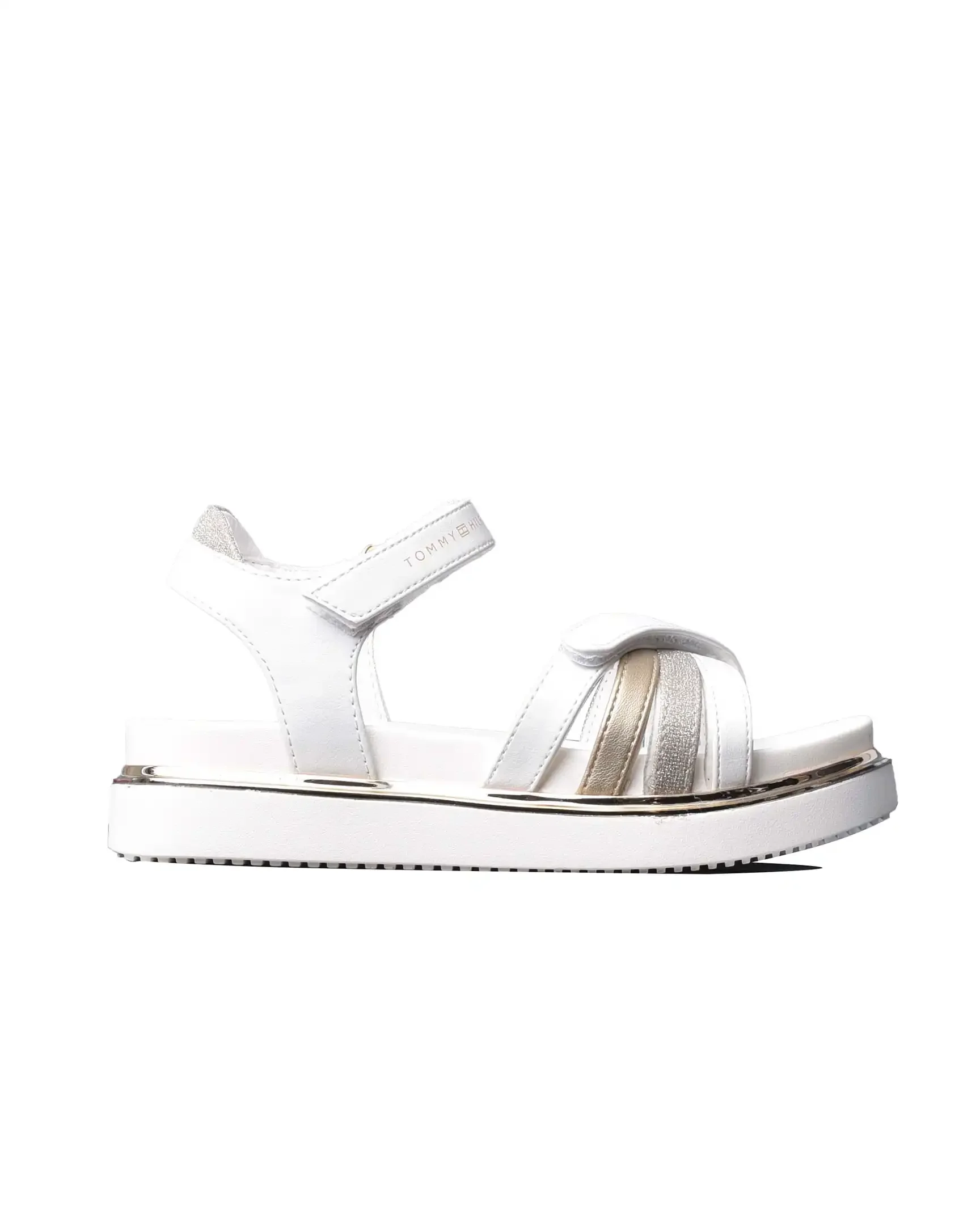 Φωτογραφία προϊόντος: Παιδικό Πέδιλο Tommy Hilfiger Velcro Sandal T3A2-33238-0273A Ασπρο για μεγάλα παιδιά