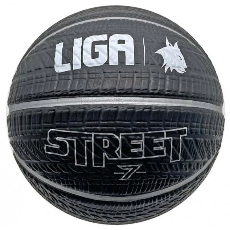 Φωτογραφία προϊόντος: Liga Sport Street Μπάλα Μπάσκετ Outdoor Μαύρη (BB1003-7)