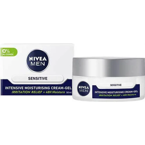 Φωτογραφία προϊόντος: Nivea Men Sensitive Intensive Cream-Gel Ενυδατική Κρέμα Προσώπου 50ml.