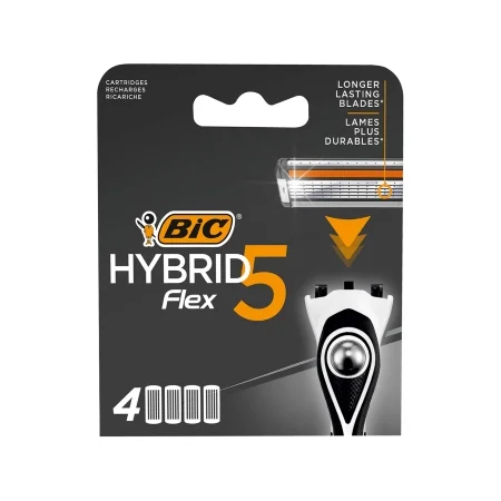 Φωτογραφία προϊόντος: Bic Hybrid Flex 5 Ανταλλακτικά για Ξυραφάκι 4τμχ