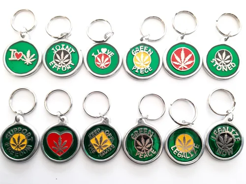 Φωτογραφία προϊόντος: World Wide Weed Handcrafted Μπρελόκ κλειδιών - 1τμχ