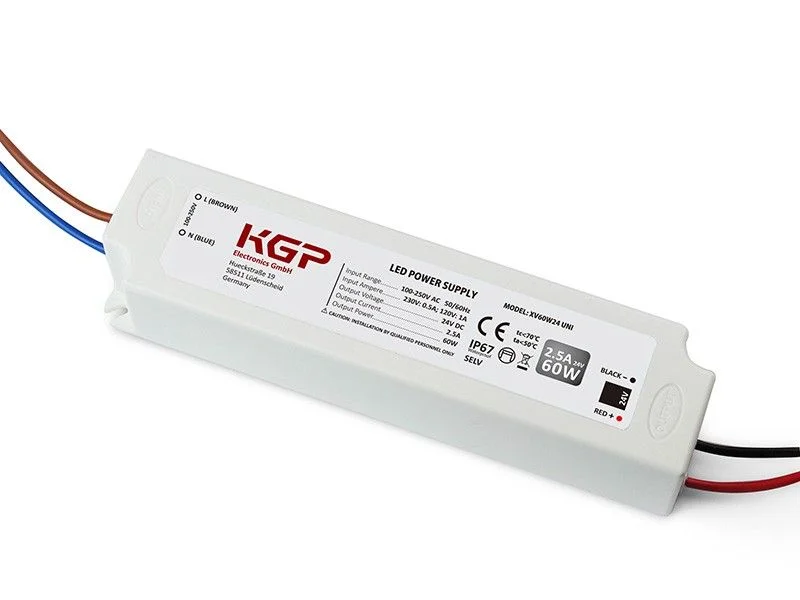 Φωτογραφία προϊόντος: KGP Power Supply XV60W24_UNI 60W 24V LED Power Supply Plastic IP67 - ECO (3 years)