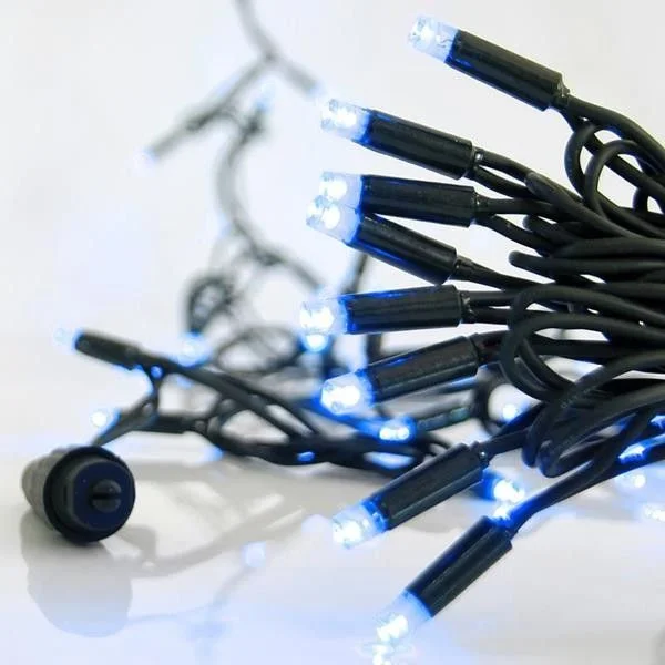 Φωτογραφία προϊόντος: ΣΕΙΡΑ, 100 LED 5mm, 230V, ΕΠΕΚΤΑΣΗ ΕΩΣ 9, ΠΡΟΕΚΤΑΣΗ ΠΑΡΟΧΗΣ 150cm, ΠΡΑΣΙΝΟ ΚΑΛΩΔΙΟ, ΚΑΟΥΤΣΟΥΚ, DAY LIGHT LED, ANA 10cm, ΙΡ65