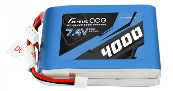 Φωτογραφία προϊόντος: Gens Ace 4000mAh 7.4V 1C LiPo battery