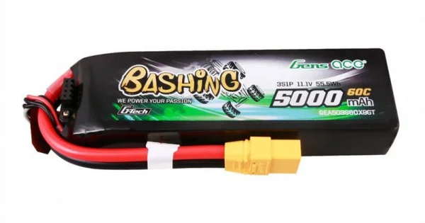 Φωτογραφία προϊόντος: Gens ace GensAce 5kmAh 11.1V 60C 3S1P battery with XT90 connector