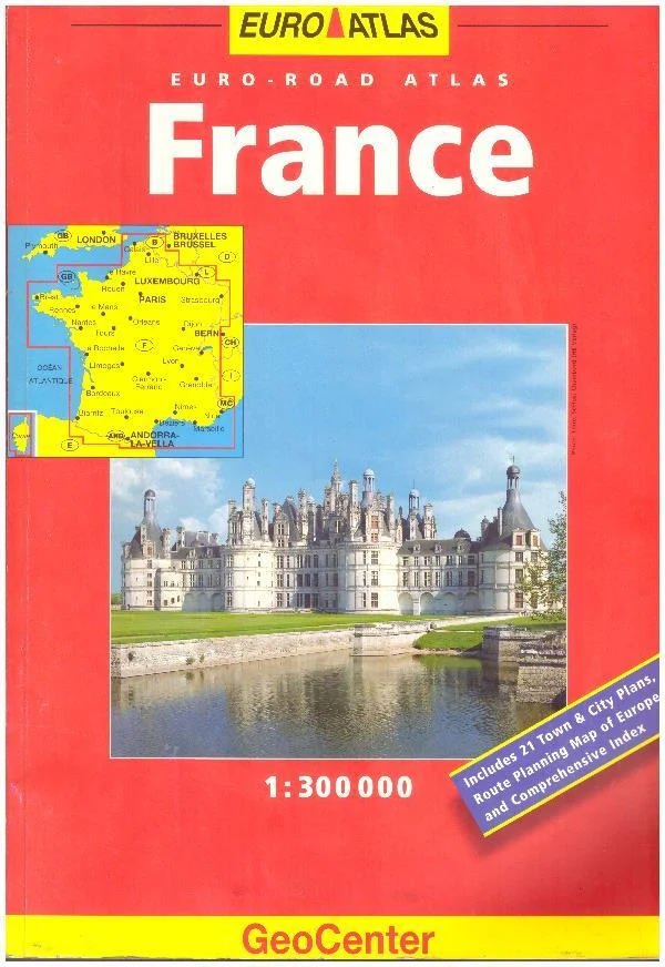 Φωτογραφία προϊόντος: France GeoCenter Atlas (GeoCenter Atlases) Paperback – 20 Feb. 2008