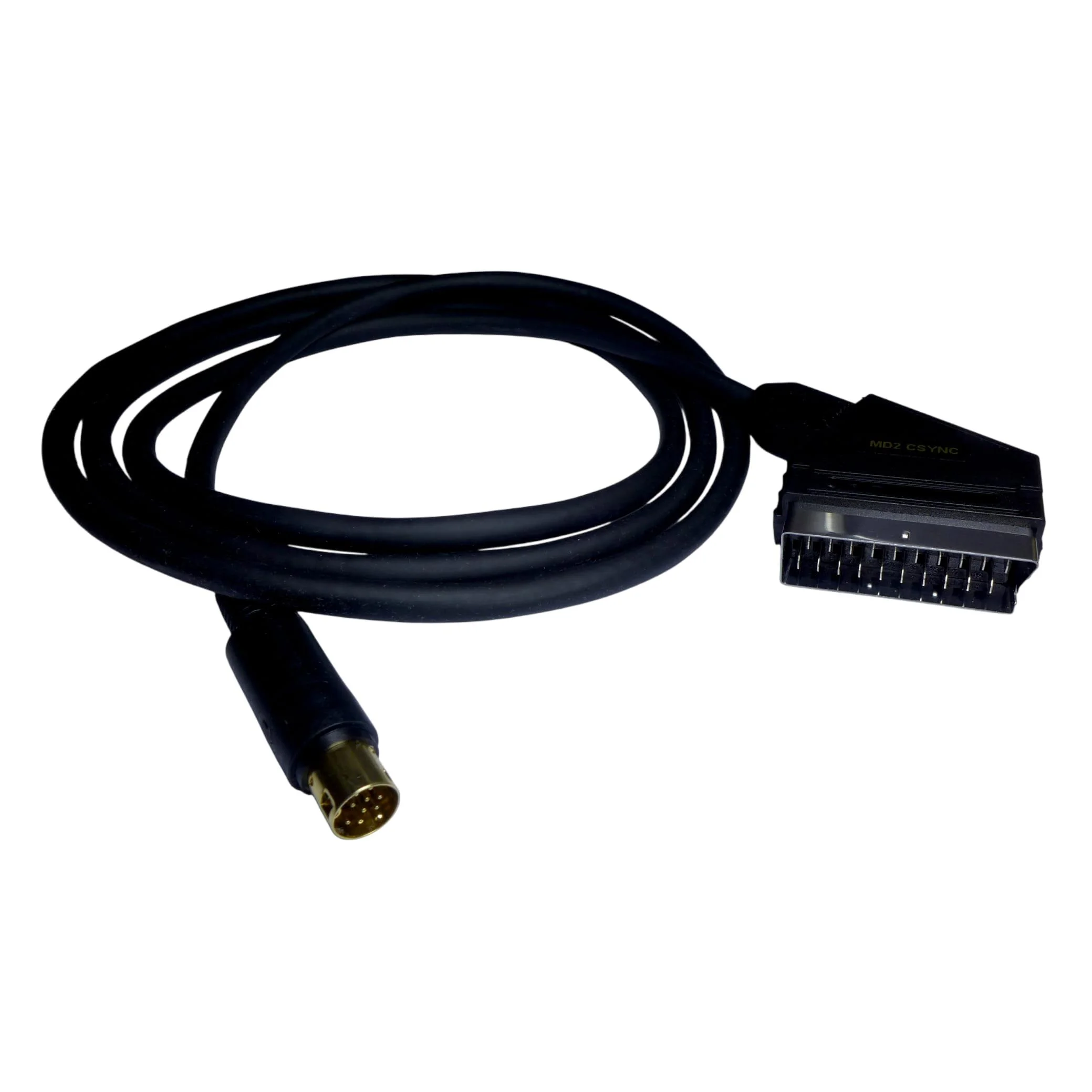 Φωτογραφία προϊόντος: Ultimatemister Καλώδιο για SEGA MegaDrive 2 Mini DIN 9 σε RGB SCART (C-Sync) 1.6M