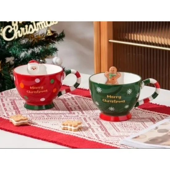 Φωτογραφία προϊόντος: OEM X-MAS ΚΟΥΠΑ ΠΡΩΙΝΟΥ ΚΕΡ/ΚΗ-3D ΜΠΙΣΚΟΤΟ- ΣΧΕΔΙΑ