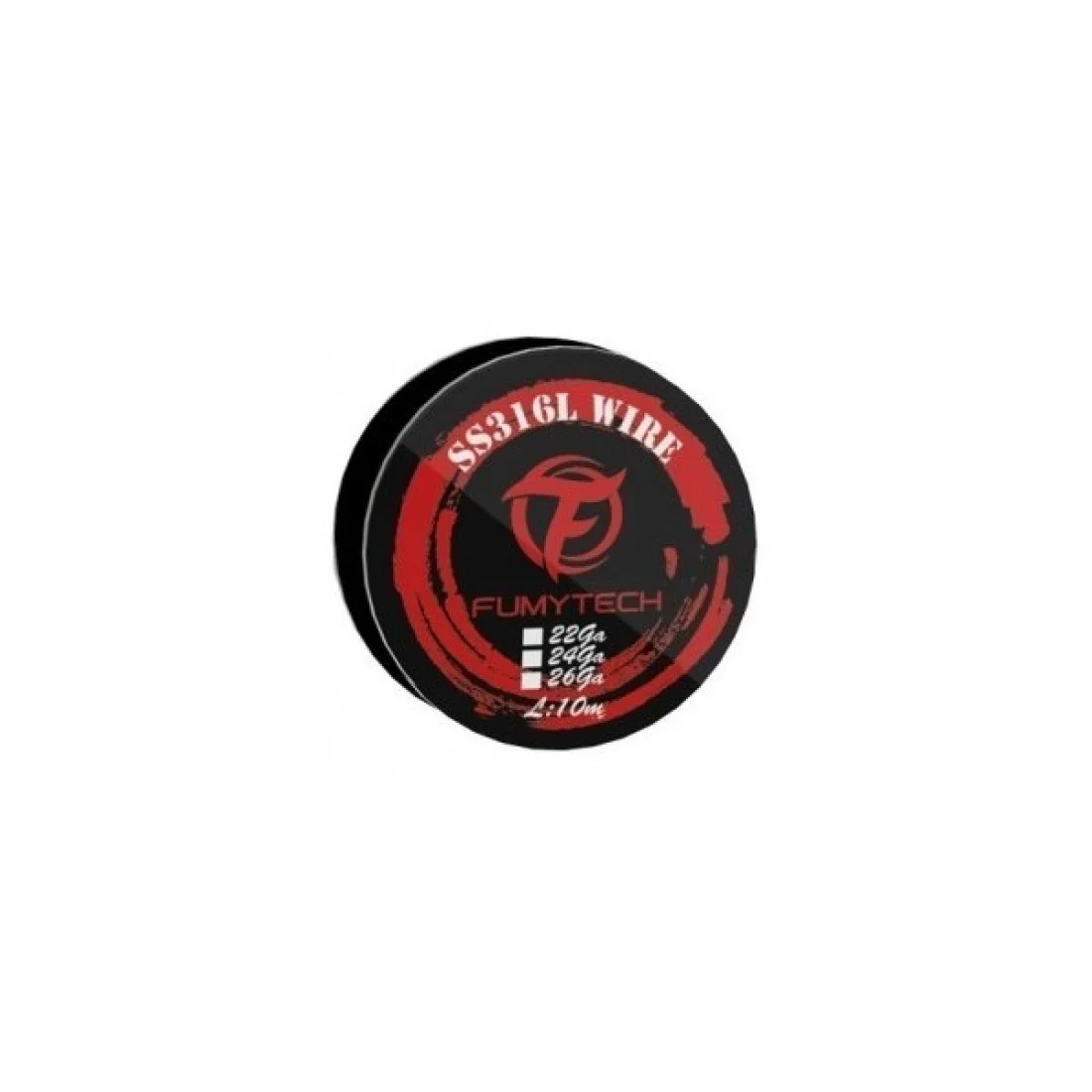 Φωτογραφία προϊόντος: OEM Fumytech SS316L Wire (22/24/26GA) 22GA / 0.65mm