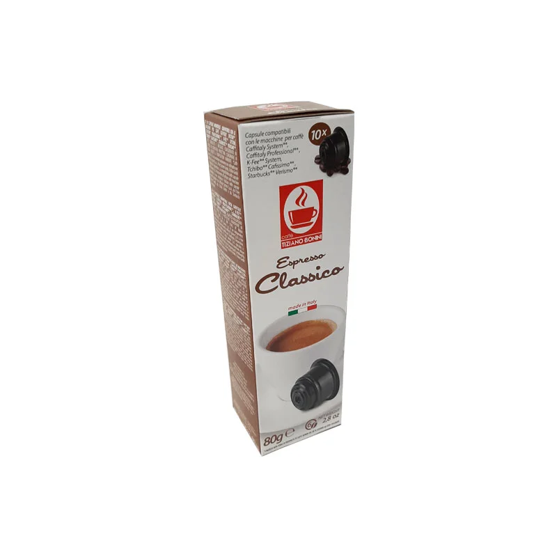 Φωτογραφία προϊόντος: Κάψουλες Caffitaly Classico Tiziano Bonini Espresso - 10 τεμ.