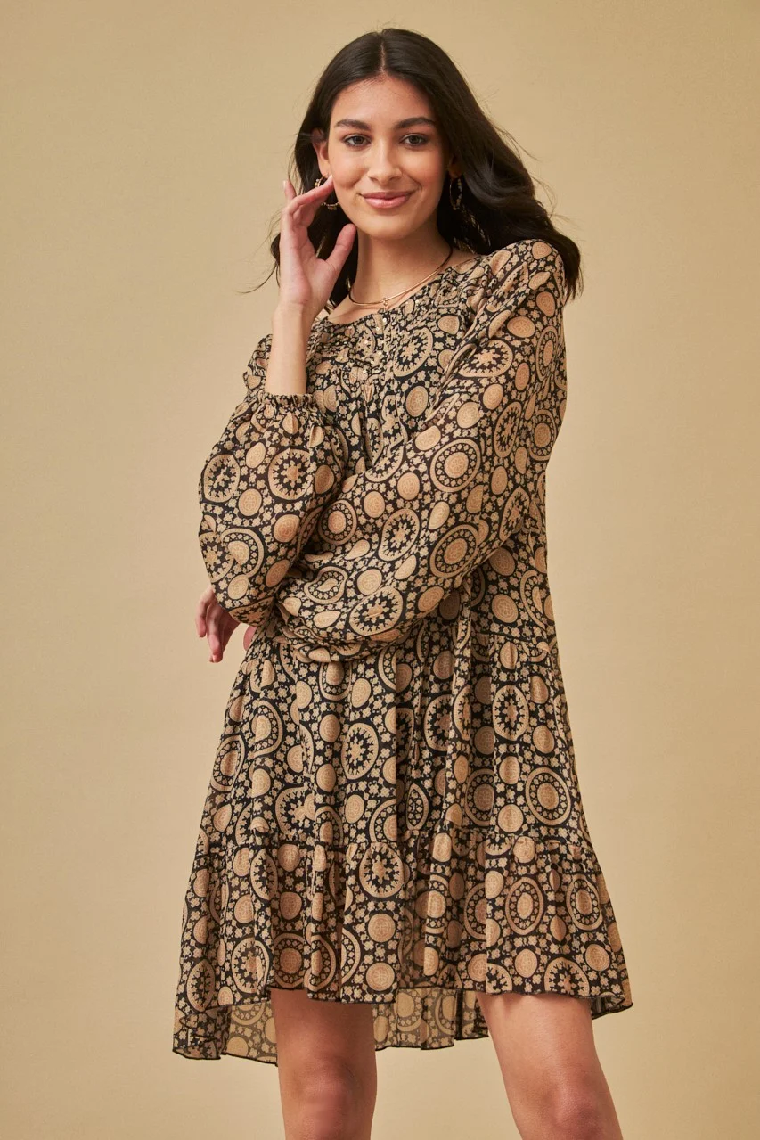 Φωτογραφία προϊόντος: Φόρεμα Mini Geometric Print Nekane Cay