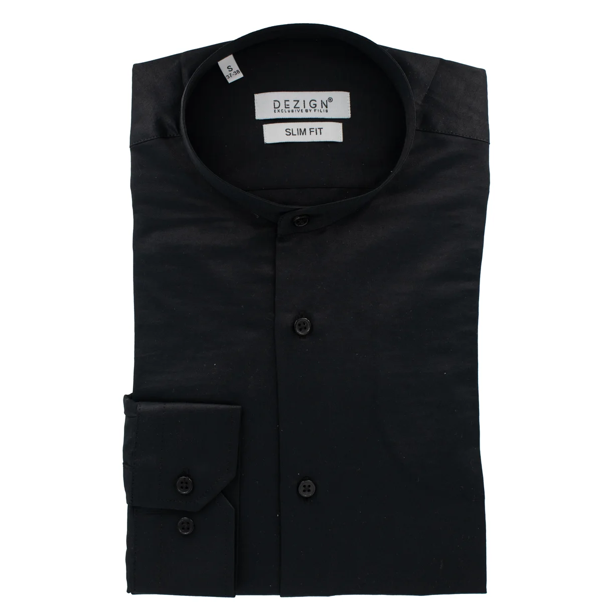 Φωτογραφία προϊόντος: DEZIGN - MAO L/S SHIRT - D-2572 BLACK Μαύρο
