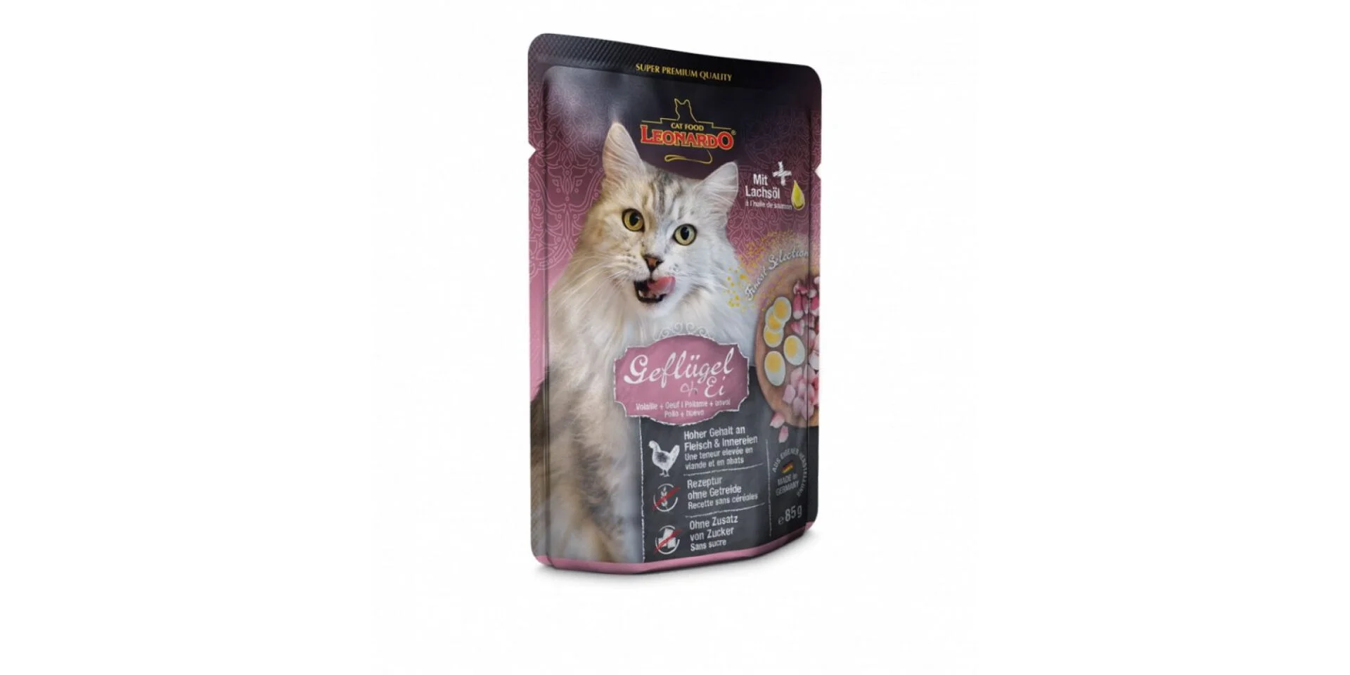 Φωτογραφία προϊόντος: LEONARDO Φακελάκι Poultry + Egg 85gr Πουλερικά +Αυγά