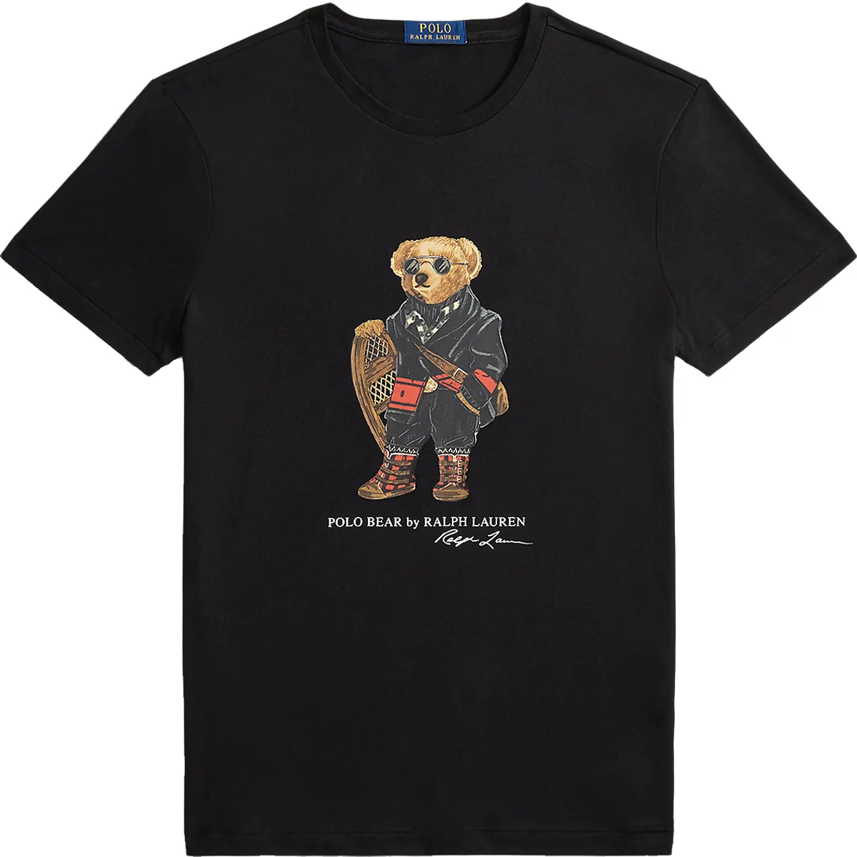 Φωτογραφία προϊόντος: POLO RALPH LAUREN - CUSTOM SLIM FIT POLO BEAR JERSEY T-SHIRT - 71000094-001 POLO BLACK HOLIDAY Μαύρο