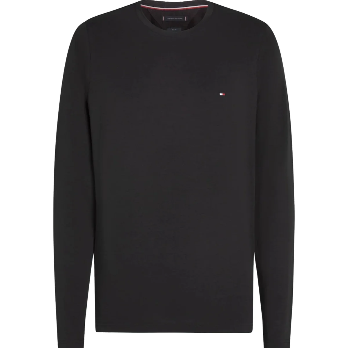 Φωτογραφία προϊόντος: TOMMY HILFIGER - STRETCH SLIM FIT LONG SLEEVE TEE - MW0MW10804-BDS BLACK Μαύρο