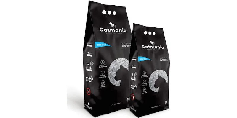 Φωτογραφία προϊόντος: Catmania Carbon Effect Άμμος Γάτας Clumping 5lt