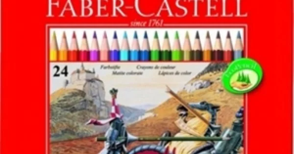 Φωτογραφία προϊόντος: FABER CASTELL Faber-Castell Σετ Ξυλομπογιές σε Κασετίνα 24τμχ 115845