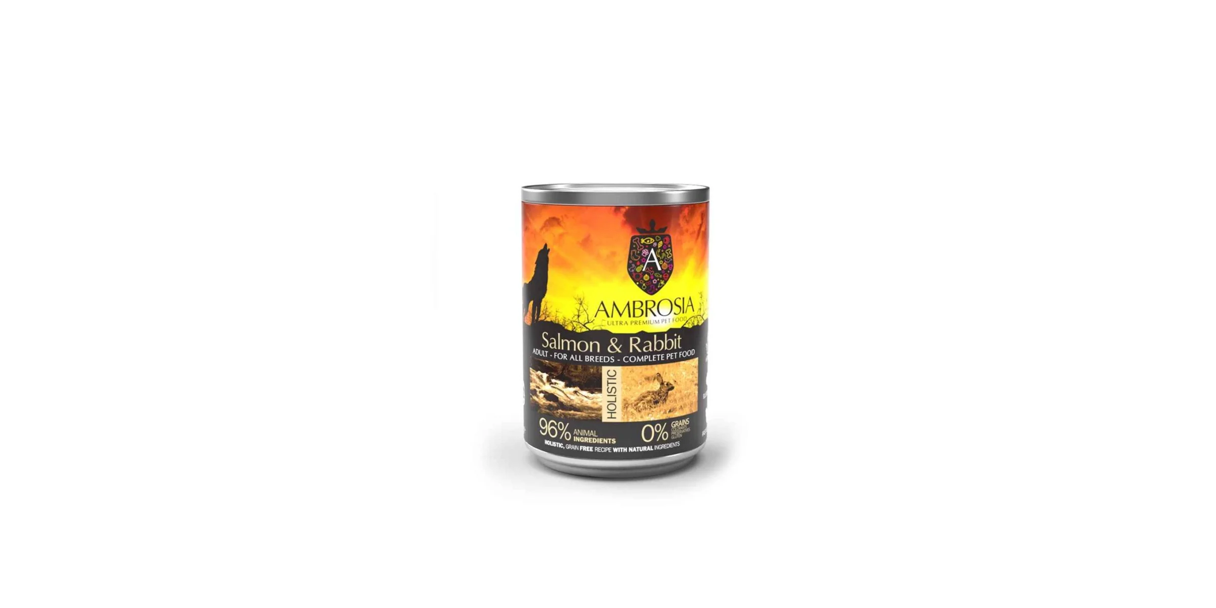 Φωτογραφία προϊόντος: AMBROSIA GRAIN FREE ADULT SENSITIVE SALMON + RABBIT 400gr