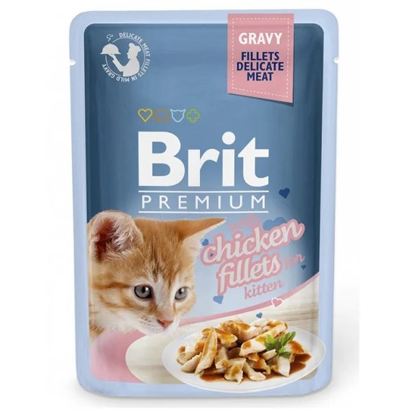 Φωτογραφία προϊόντος: Brit Premium® Pouches Gravy Kitten