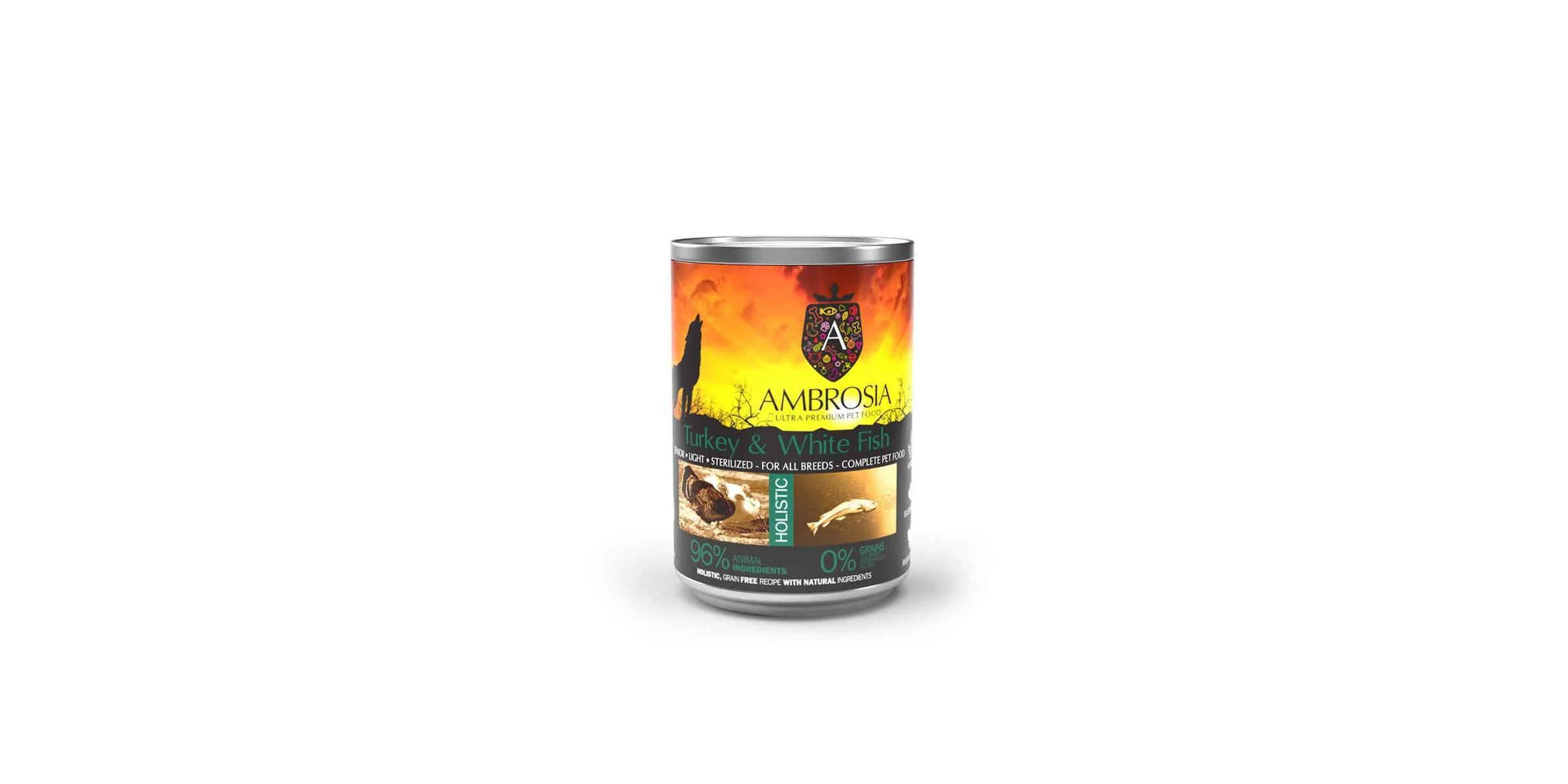 Φωτογραφία προϊόντος: AMBROSIA GRAIN FREE SENIOR + LIGHT TURKEY + WHITE FISH 400gr