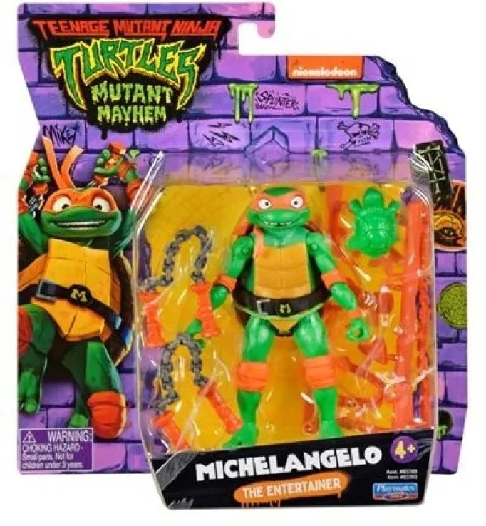 Φωτογραφία προϊόντος: Giochi Preziosi TMNT Movie Βασική Φιγούρα Δράσης-7 Σχέδια (TU805100)