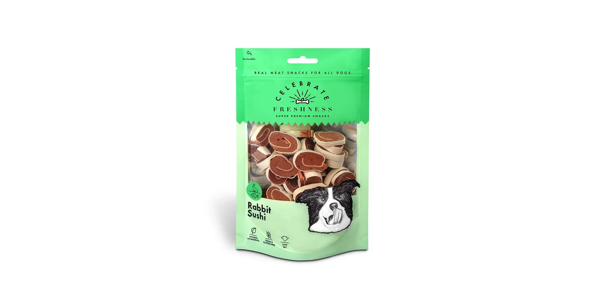 Φωτογραφία προϊόντος: Celebrate Freshness Rabbit Sushi Grain Free 100gr