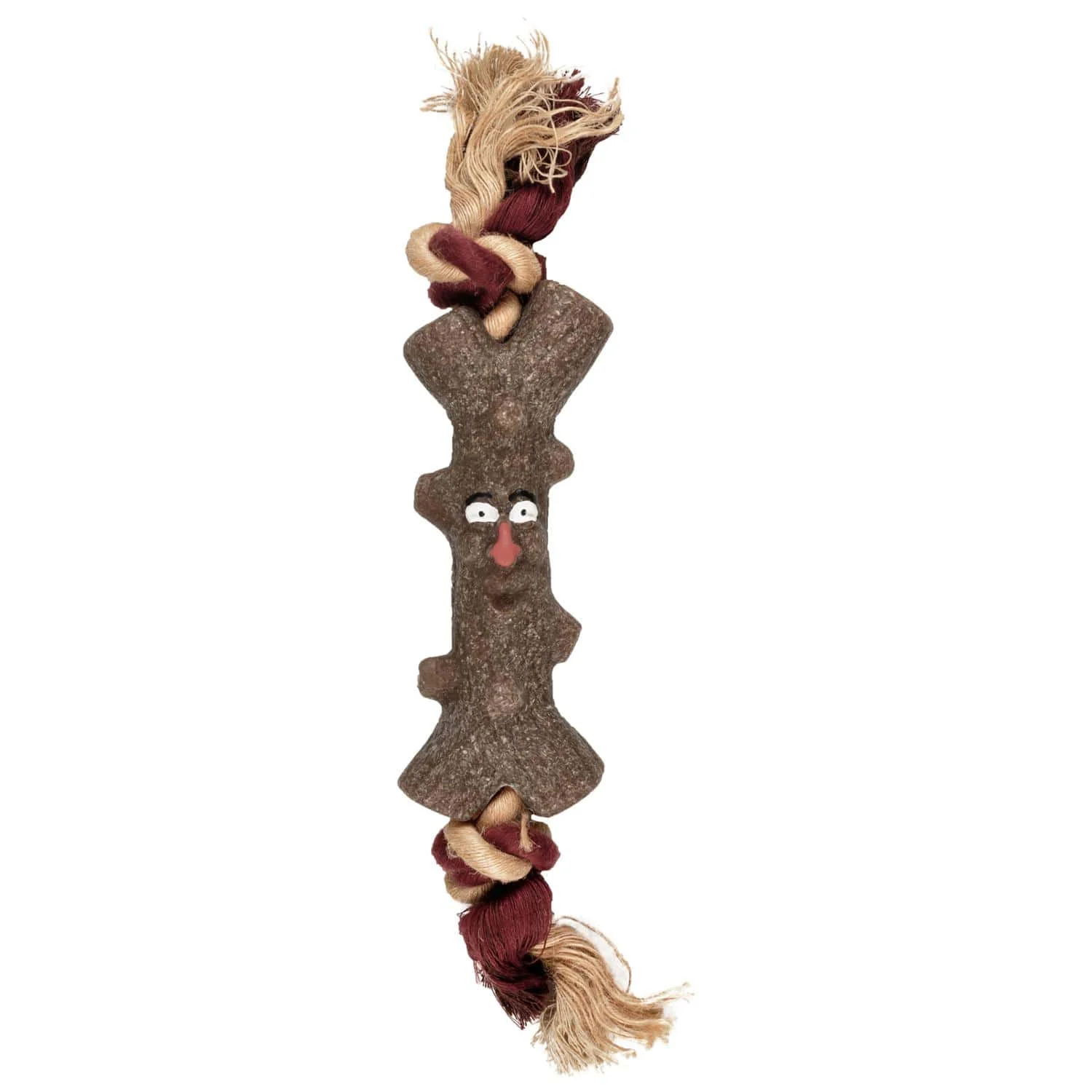 Φωτογραφία προϊόντος: DOG TOY TPR WOODY BRANCH + ROPE 15CM