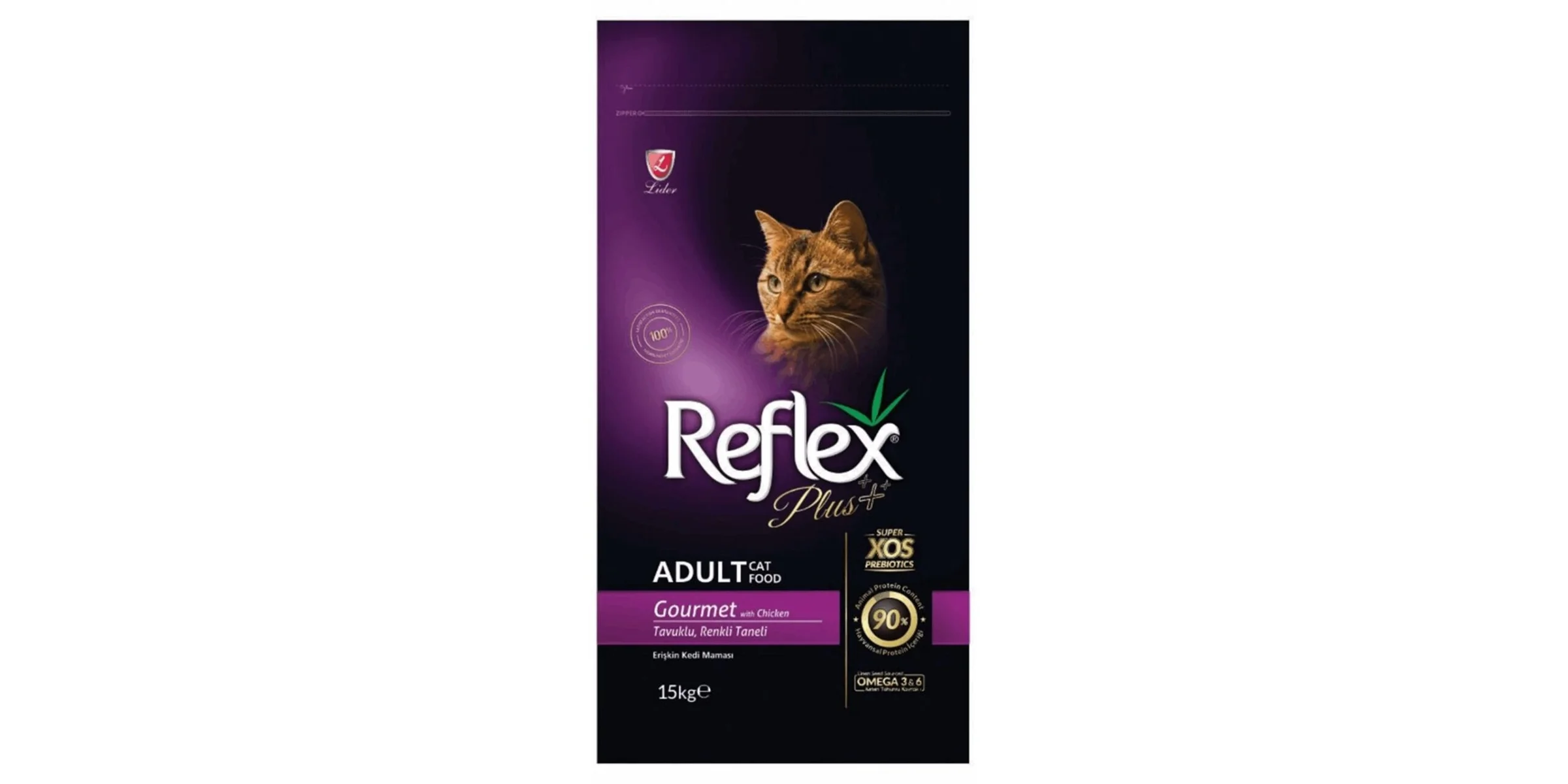 Φωτογραφία προϊόντος: REFLEX PLUS ADULT GOURMET MULTICOLOR 15 KG