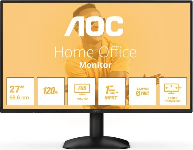 Φωτογραφία προϊόντος: Monitor AOC 27B31H - 27 - FHD - IPS - 120Hz - HDMI/VGA