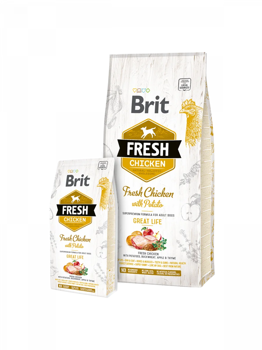 Φωτογραφία προϊόντος: Brit Fresh® Chicken Adult Great Life