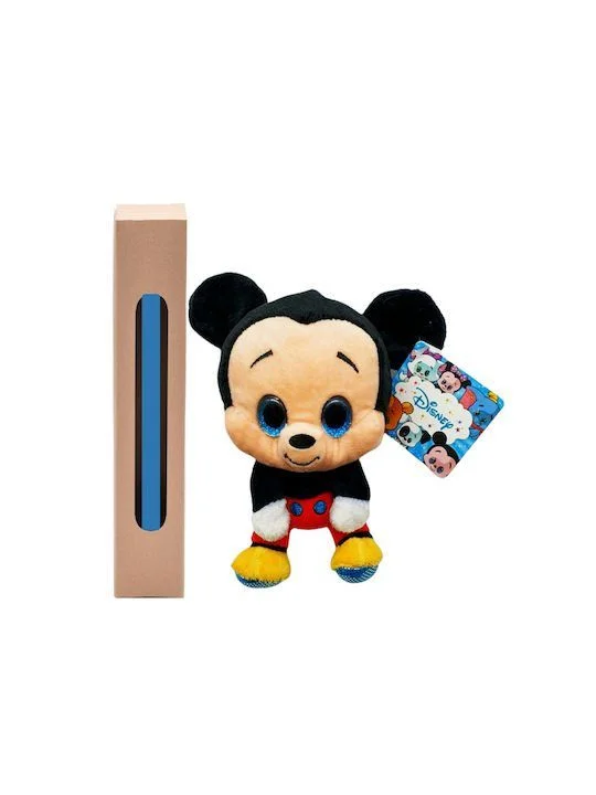 Φωτογραφία προϊόντος: Λούτρινη κούκλα Mickey Mouse Αυθεντικό προιόν 17cm Disney και δώρο λαμπάδα