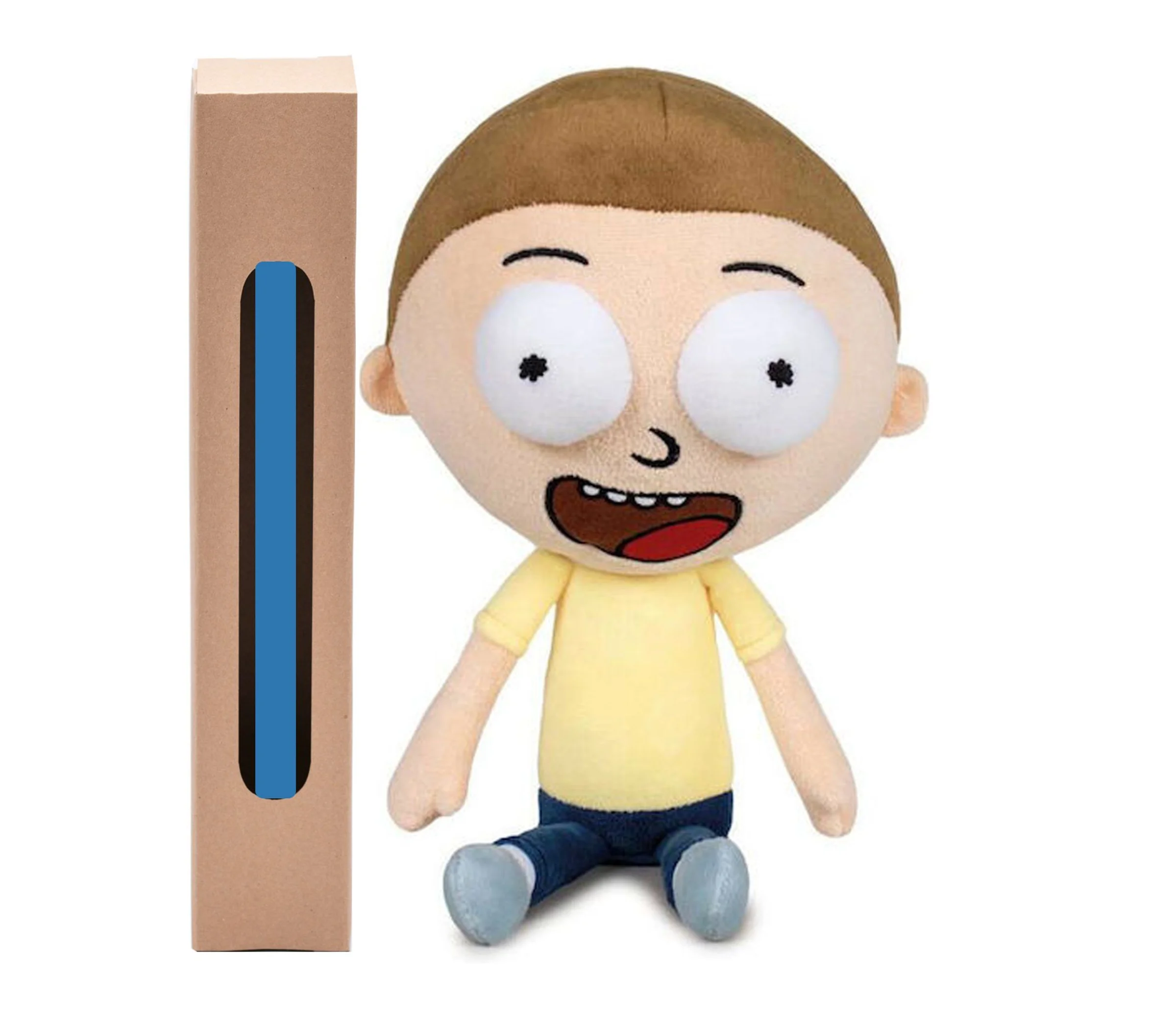 Φωτογραφία προϊόντος: Αυθεντικό Λούτρινο Rick Morty Morty 35cm και δώρο λαμπάδα