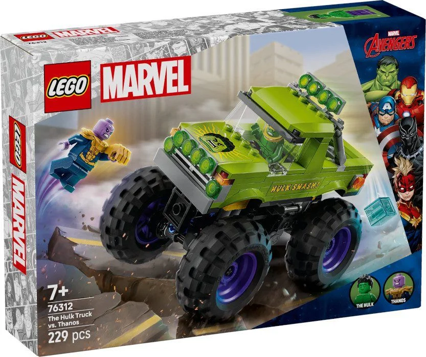 Φωτογραφία προϊόντος: Lego Marvel The Hulk Truck vs. Thanos για 7+ Ετών 229τμχ