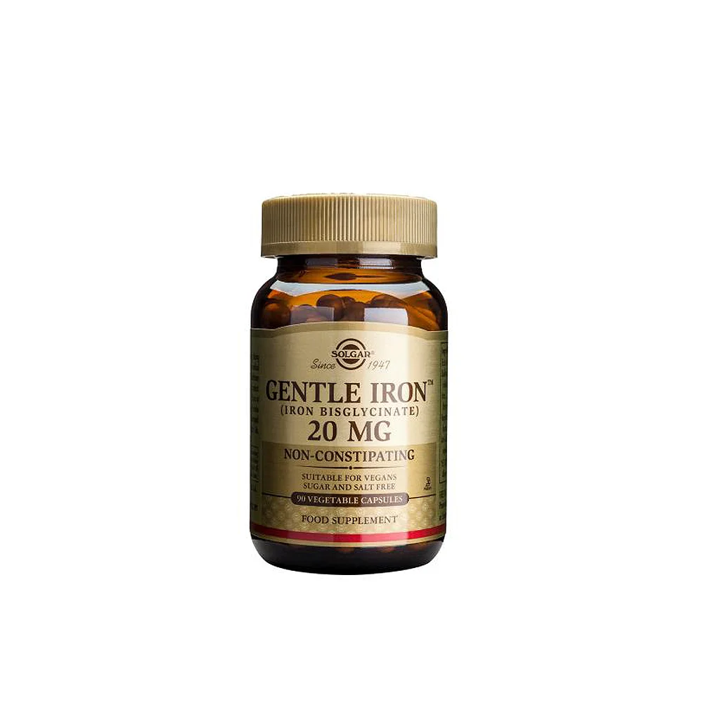 Φωτογραφία προϊόντος: SOLGAR GENTLE IRON 20mg veg.caps 90s