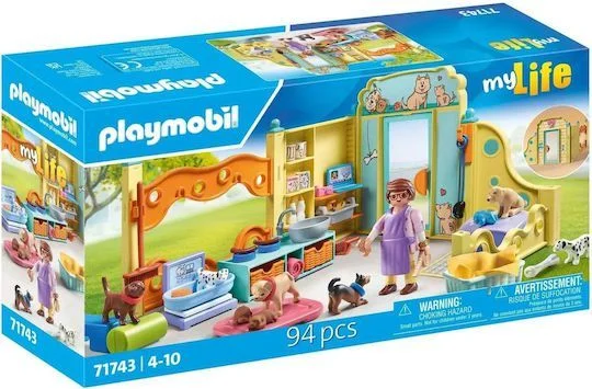 Φωτογραφία προϊόντος: Playmobil MyLife Σταθμός Φροντίδας Κουταβιών για 4-10 ετών