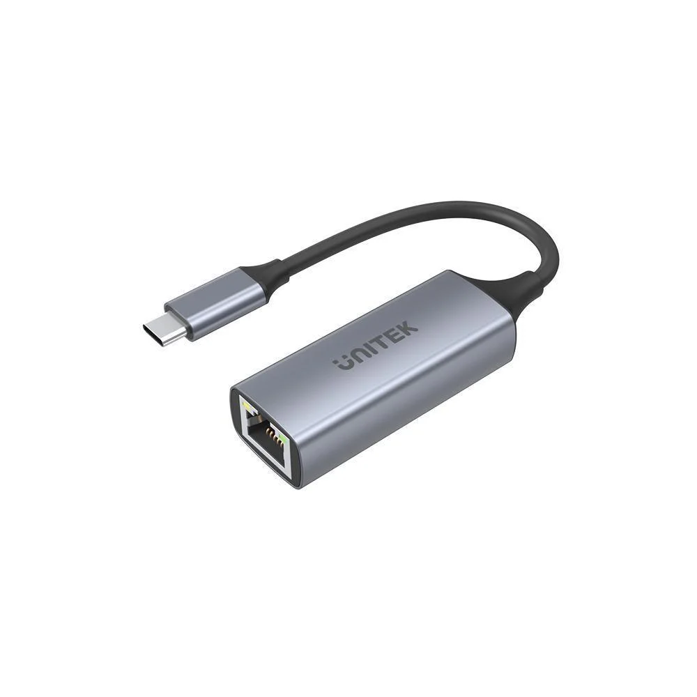 Φωτογραφία προϊόντος: Unitek U1312A USB-C Αντάπτορας Δικτύου για Ενσύρματη σύνδεση Gigabit Ethernet