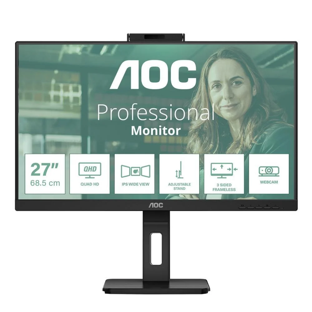 Φωτογραφία προϊόντος: AOC Q27P3QW IPS Monitor 27" QHD 2560x1440 με Χρόνο Απόκρισης 4ms GTG