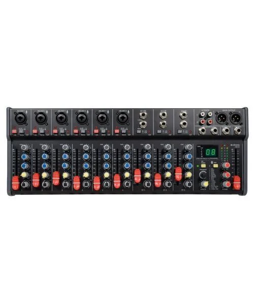 Φωτογραφία προϊόντος: Citronic CSR-63 Rack-mountable Μίκτης 9 Καναλιών με DSP+BT