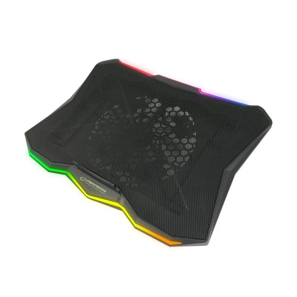 Φωτογραφία προϊόντος: Esperanza Xalok Cooling Pad για Laptop με 1 Ανεμιστήρα και Φωτισμό