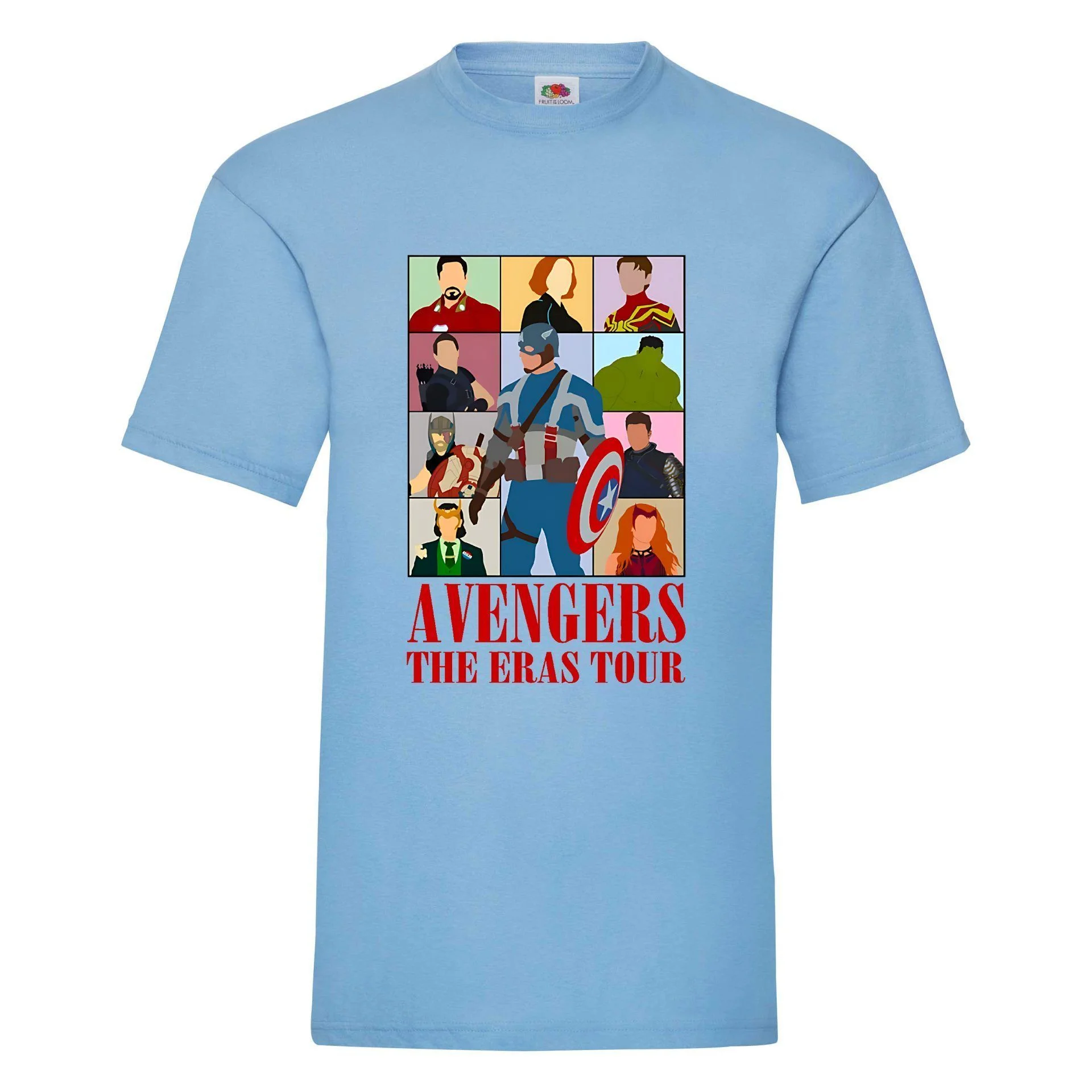 Φωτογραφία προϊόντος: Μπλούζα Tshirt Avengers the era tour no1 Original Fruit of the loom 100% βαμβάκι