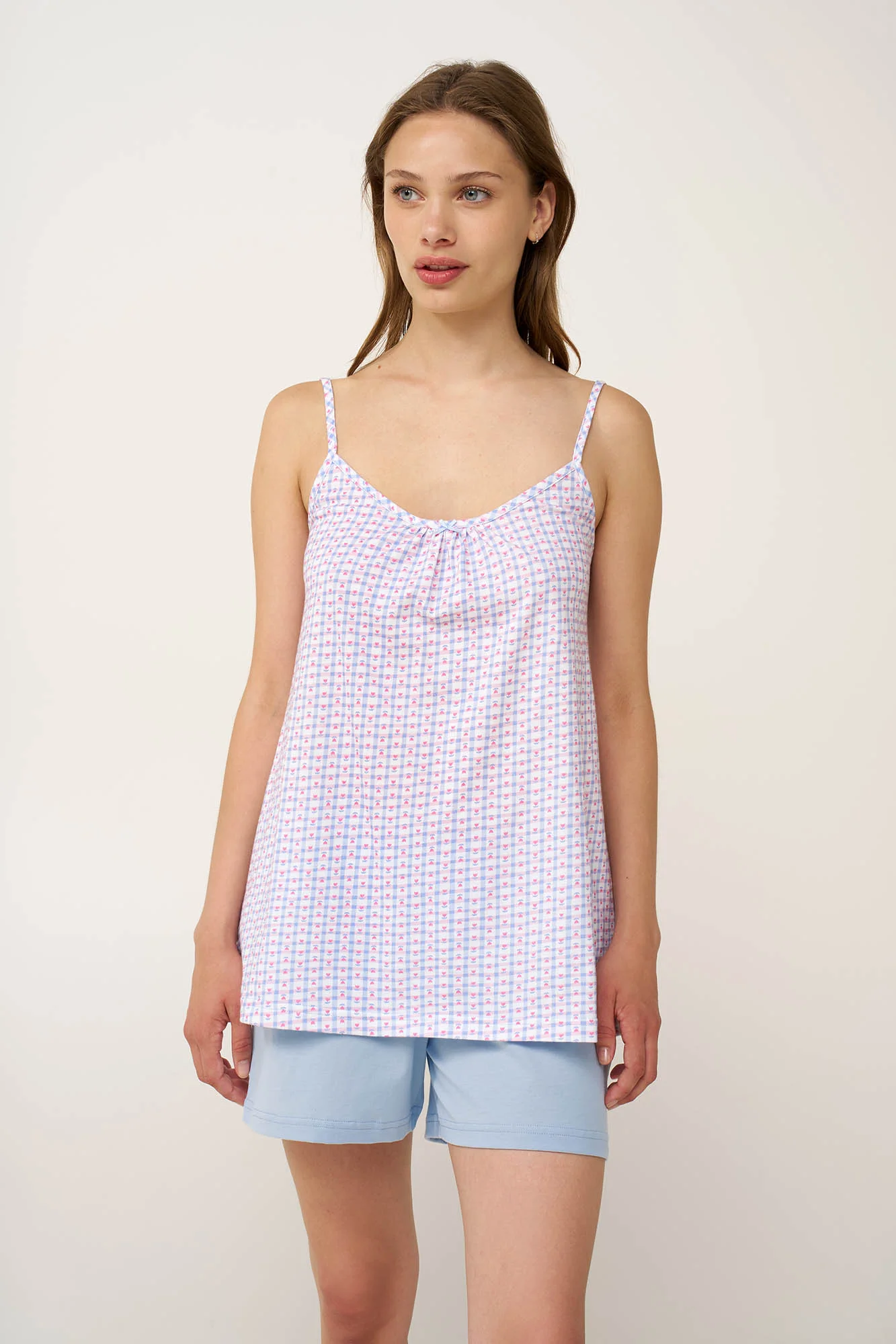 Φωτογραφία προϊόντος: VAMP 24245 BABY DOLL 100% COTTON COTTON SJ 65cmPlainShorts