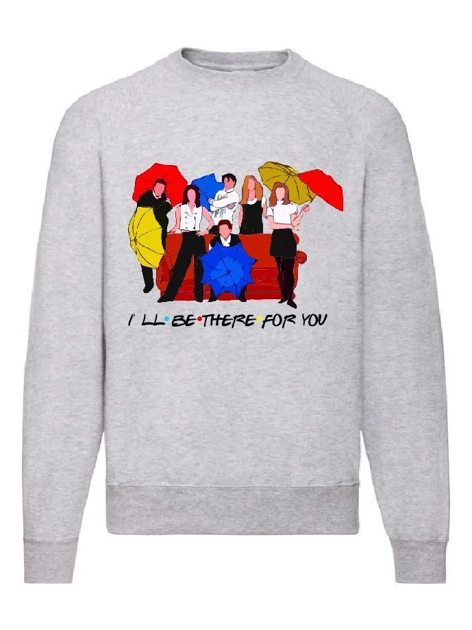 Φωτογραφία προϊόντος: Φούτερ Sweatshirt Friends Tv no24 Original Fruit of the loom 80% βαμβάκι τα φιλαράκια
