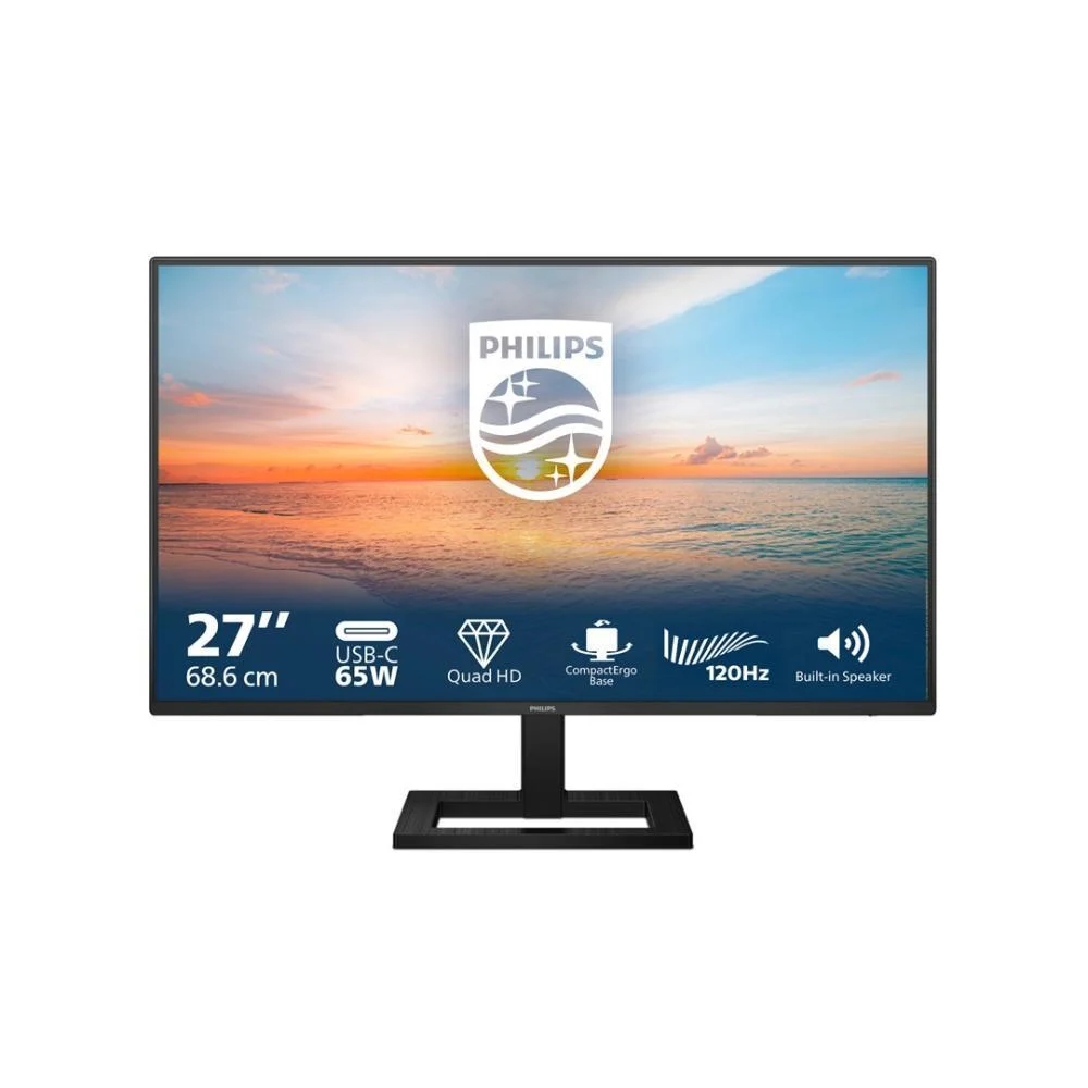 Φωτογραφία προϊόντος: Philips 1000 series 27E1N1600AE/00 computer monitor 68.6 cm (27") 2560 x 1440 pixels Quad HD LCD Black
