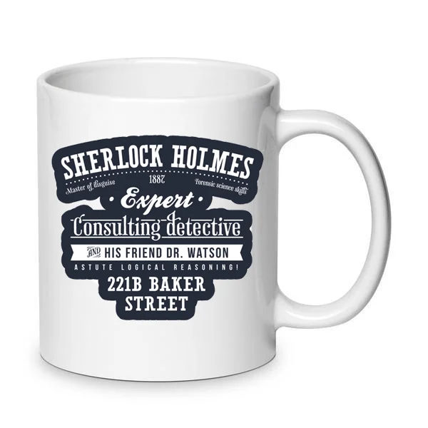 Φωτογραφία προϊόντος: Sherlock Holmes no4 mug κούπα Σέρλοκ Χόλμς κεραμική 330ml