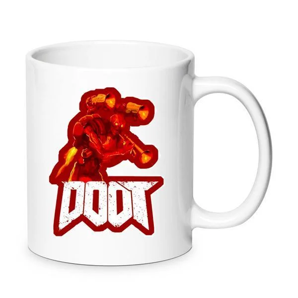 Φωτογραφία προϊόντος: DOOM Video Game mug κούπα no7 κεραμική 330ml