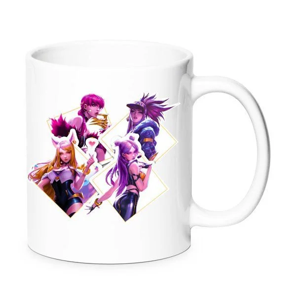 Φωτογραφία προϊόντος: K+#8260;DA Kda Lol League of Legends mug Κούπα no5 κεραμική 330ml
