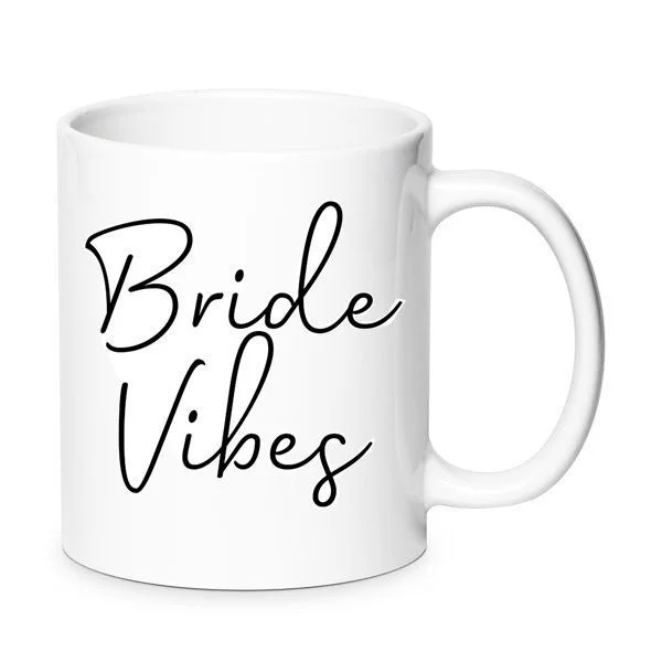 Φωτογραφία προϊόντος: Bride vibes mug Μελλοντική νύφη κούπα no2 κεραμική 330ml