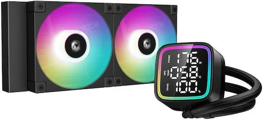 Φωτογραφία προϊόντος: DeepCool LD240 Processor All-in-one liquid cooler 12 cm Black 1 pc(s)