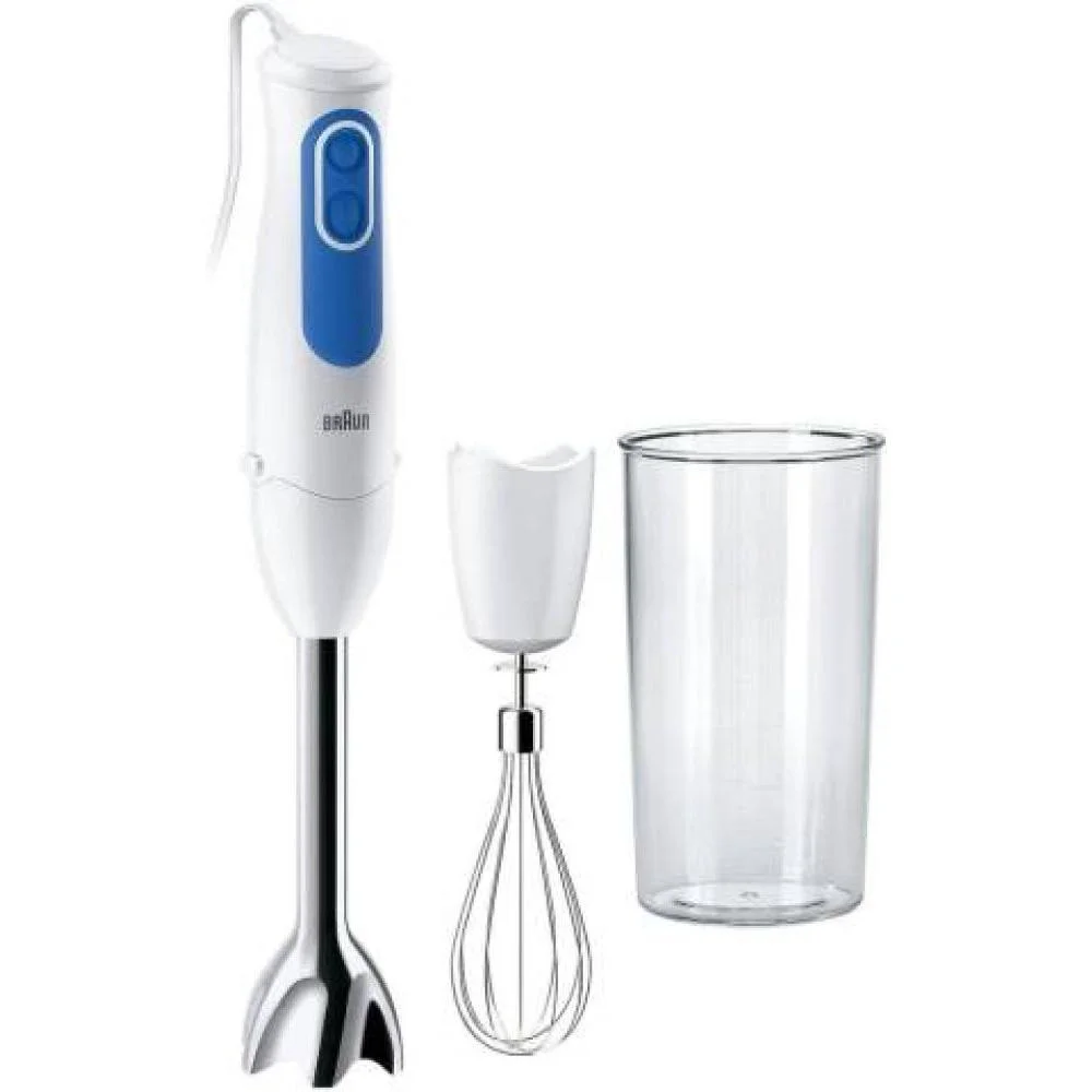 Φωτογραφία προϊόντος: Braun Frullatore ad Immersione MQ3005WH 2 Velocit 700W Bianco/Blu